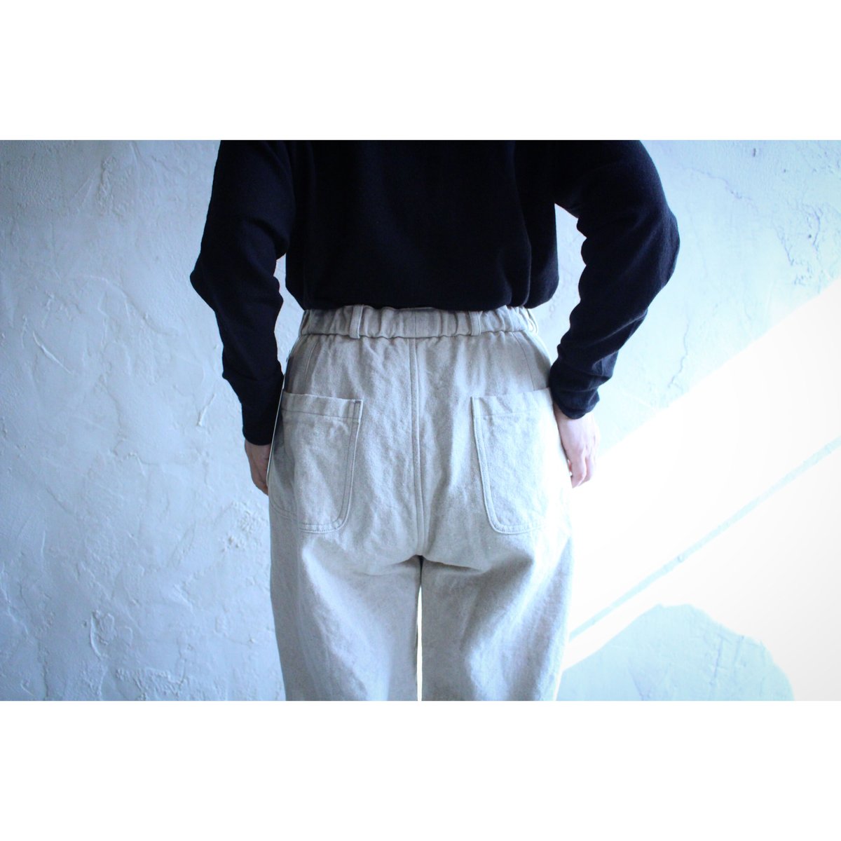 mittan パンツ MITTAN ミッタン 亜麻苧麻ロング PT-13 メンズ レディース