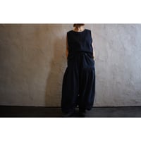 Jaipur pants オーガニックコットン indigo/ ルクツル