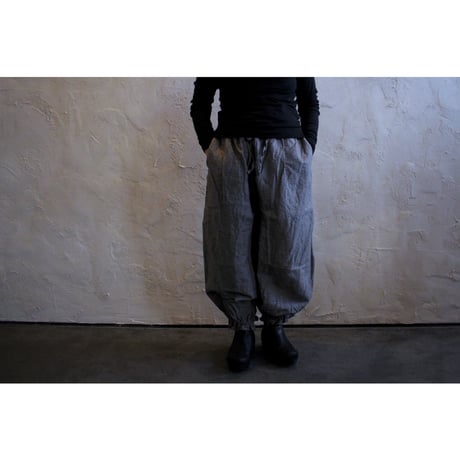 ANKLE TIED PANTS / ROBE de PEAU