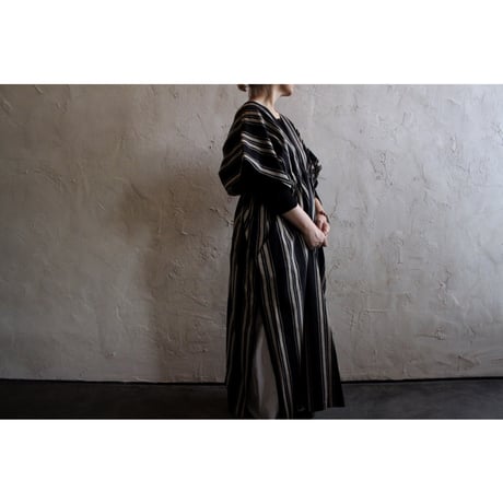 NEO KAFTAN DRESS native stripe / WONDER FULL LIFE