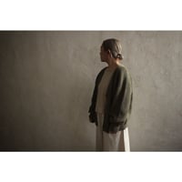 Organic cotton cardigan / seed and soil