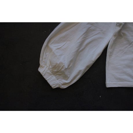 PUFF SLEEVE EASY PULL OVER / Gauze#