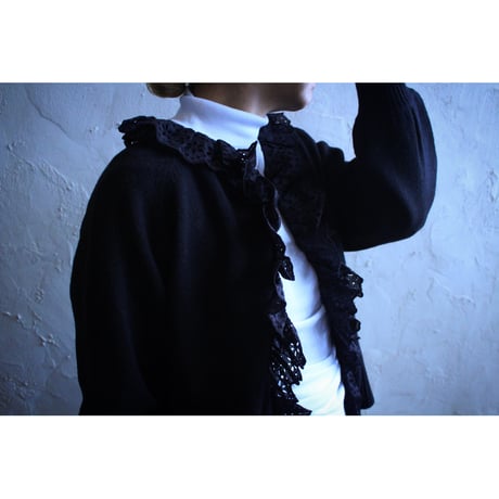 ANTIQUE LACE KNIT CARDIGAN / Gauze#