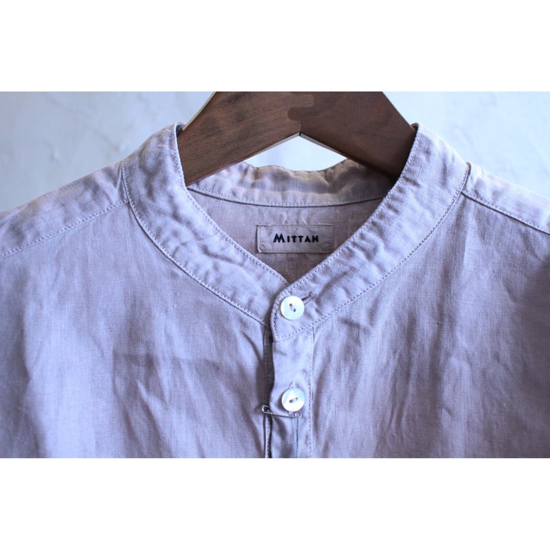 こ*る様 【別注】MITTAN 大麻シャツ3 (栃の実) size4 大麻シャツ 栃の実(草木染) / MITTAN | SoL