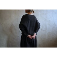ウールガーゼニットソー GR / FRANCESCA AMAM LABEL