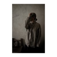 大麻シャツ大 珈琲 / MITTAN
