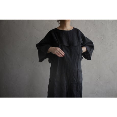 LIGHT DENIM GARCON SALOPETTE / GAUZE#