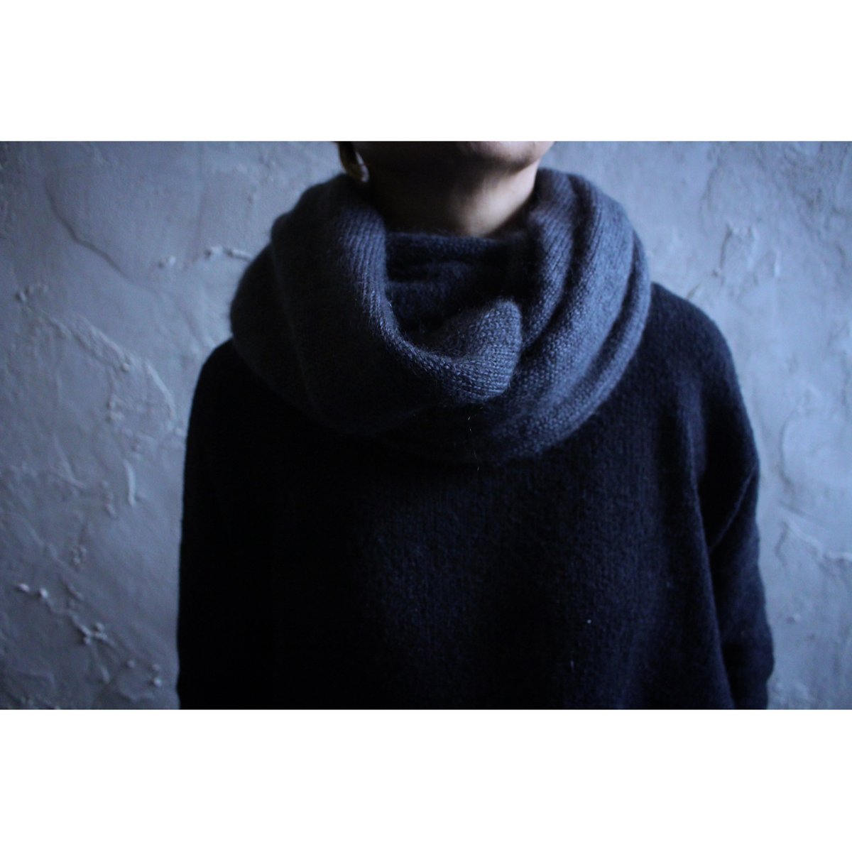evam eva 今季！新品未使用！モヘアシルクループストール mohair silk loop stole / evam eva | SoL