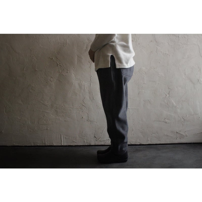mittan ストレートウールブランケットパンツ MITTAN ［PT-95］ストレートウールブランケットパンツ 2色展開