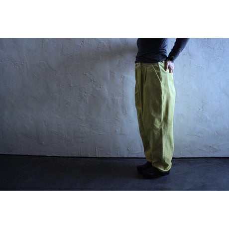 コーデュロイタックパンツ / homspun