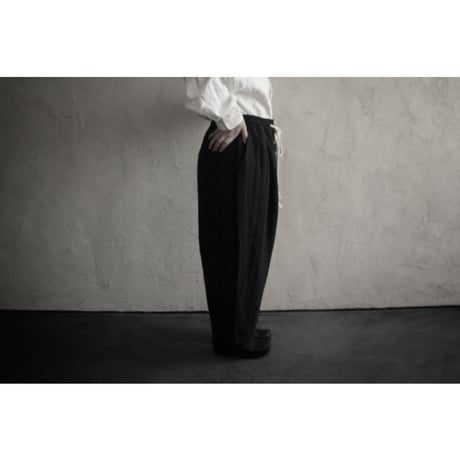 Ankle Length Easy Sarouel Pants / 〼〼:masumasu
