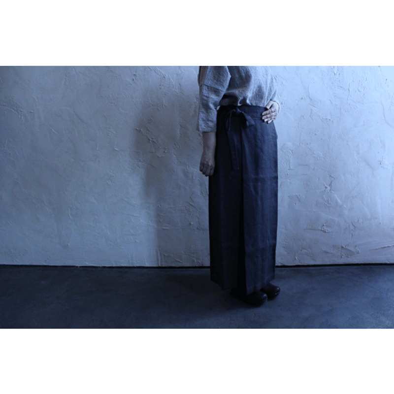 linen wrap skirt / evam eva | SoL
