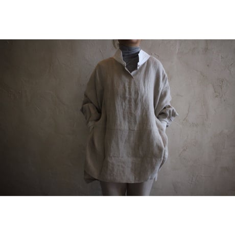 PONCHO azuma-daki & handmade linen / kapoc