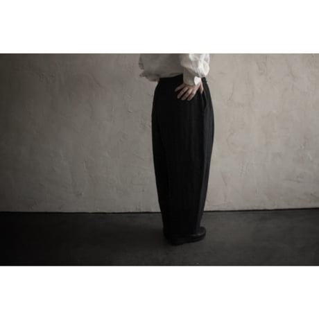 Ankle Length Easy Sarouel Pants / 〼〼:masumasu