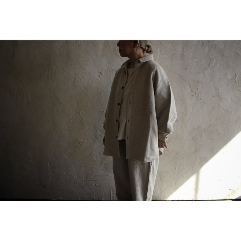 ウールシルクキャメルシャツ / MITTAN | SoL