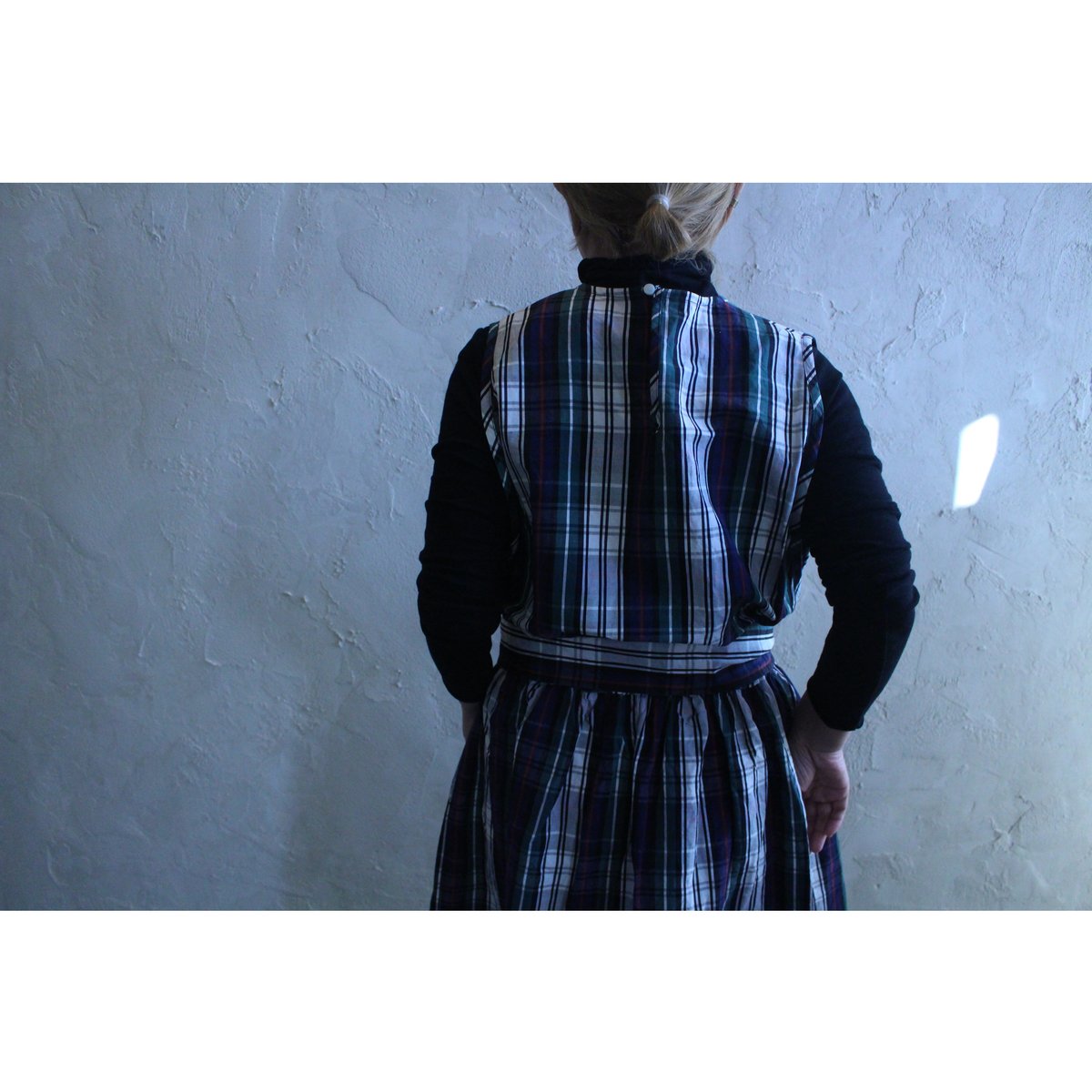 C/Lタータンノースリーブワンピース / homspun | SoL