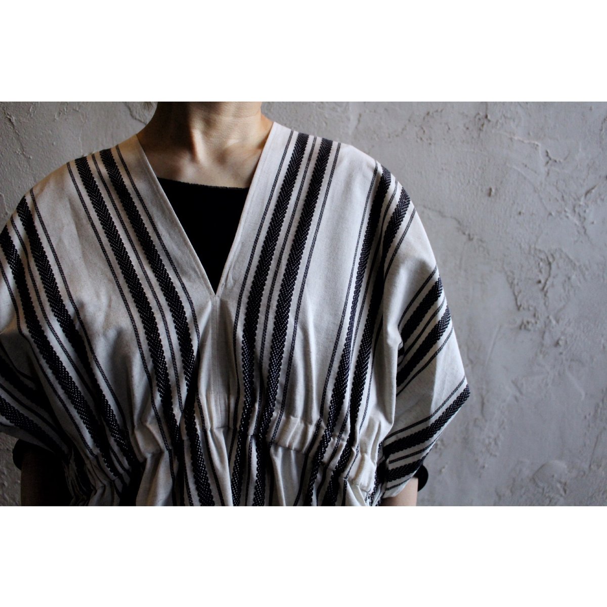 NEO KAFTAN DRESS native stripe / WONDER FULL LI