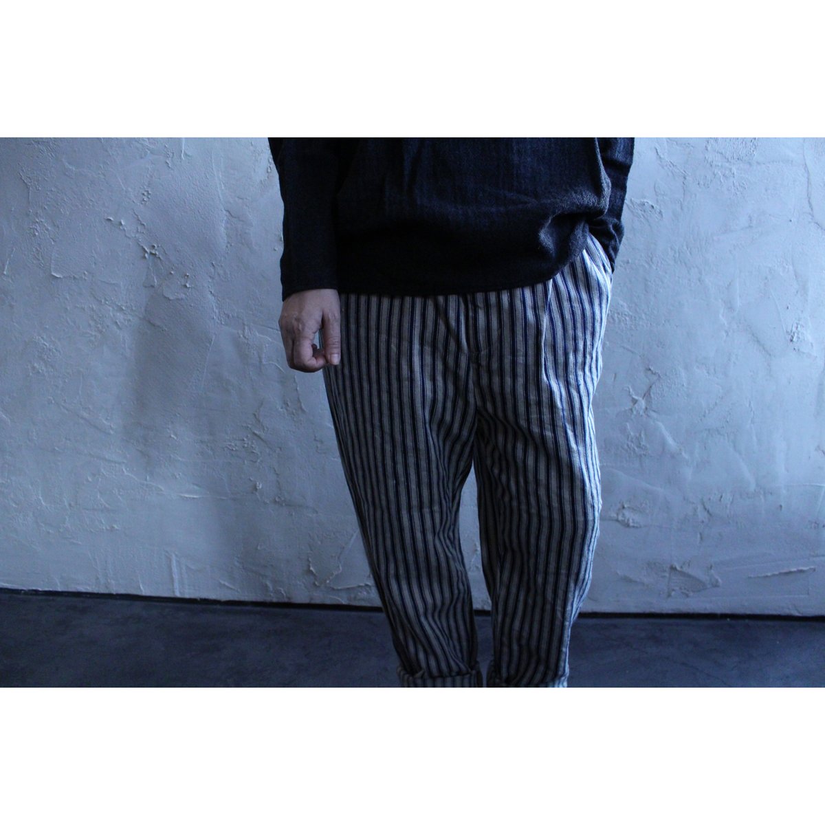 ELASTIC PANTS STRIPE / ORDINARY FITS | SoL 