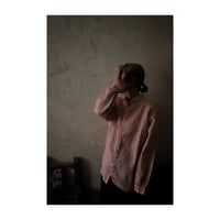 大麻シャツ大 ベンガラ桜 / MITTAN