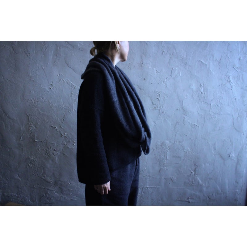 evam eva 今季！新品未使用！モヘアシルクループストール mohair silk loop stole / evam eva | SoL