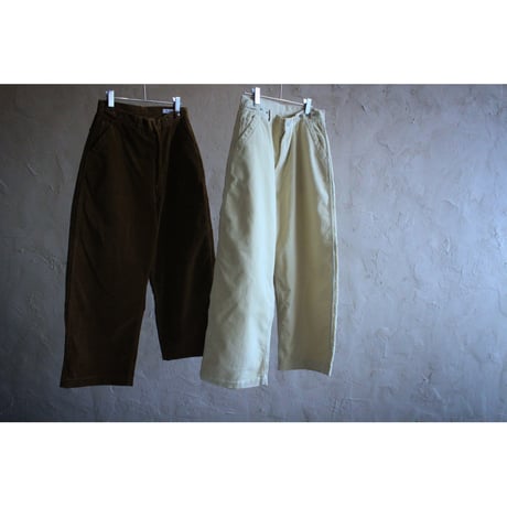 CORDUROY BELL PANTS / ORDINARY FITS