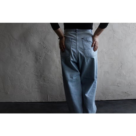 BELL PANTS BLEACH / ORDINARY FITS