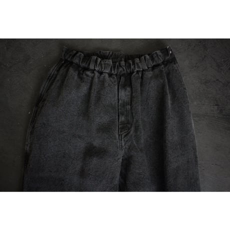 亜麻苧麻ロングパンツ 炭 / MITTAN