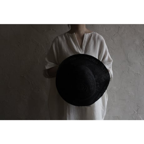 raffia hat / evam eva
