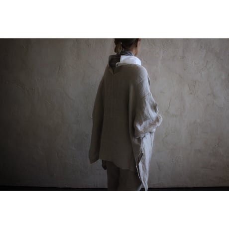 PONCHO azuma-daki & handmade linen / kapoc