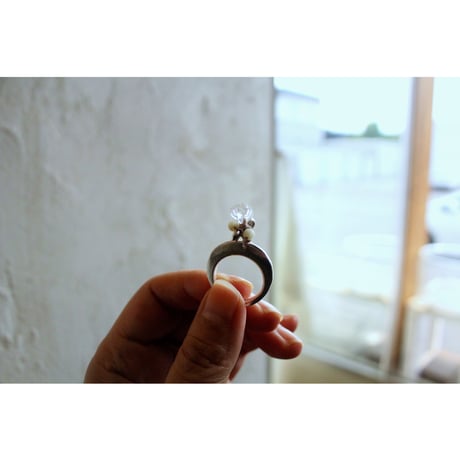 RING04-TALISMAN kalensilver / WONDER FULL LIFE × accessories mau