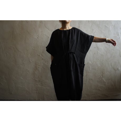 NON-SLEEVE linen viyella / kapoc