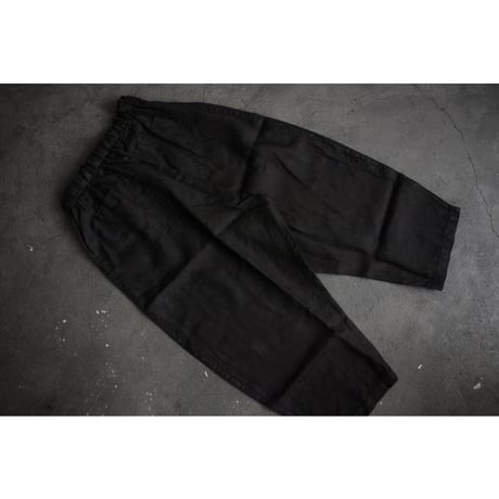 大麻パンツ 黒 / MITTAN