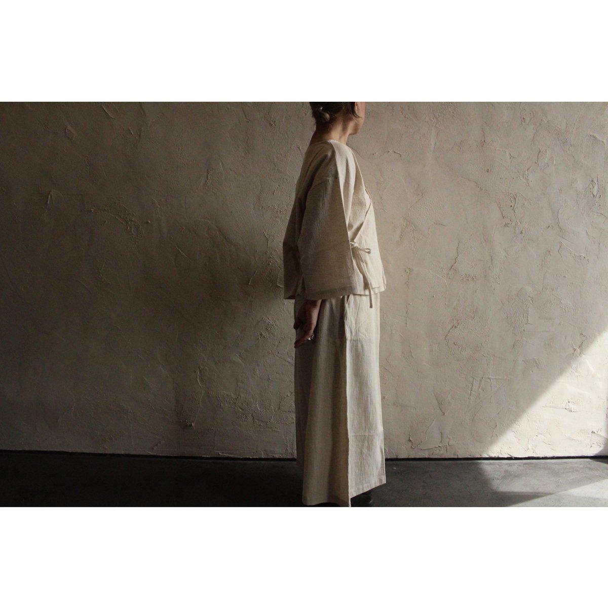 Boheme wrap top / seed and soil | SoL