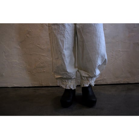 ANKLE TIED PANTS / ROBE de PEAU