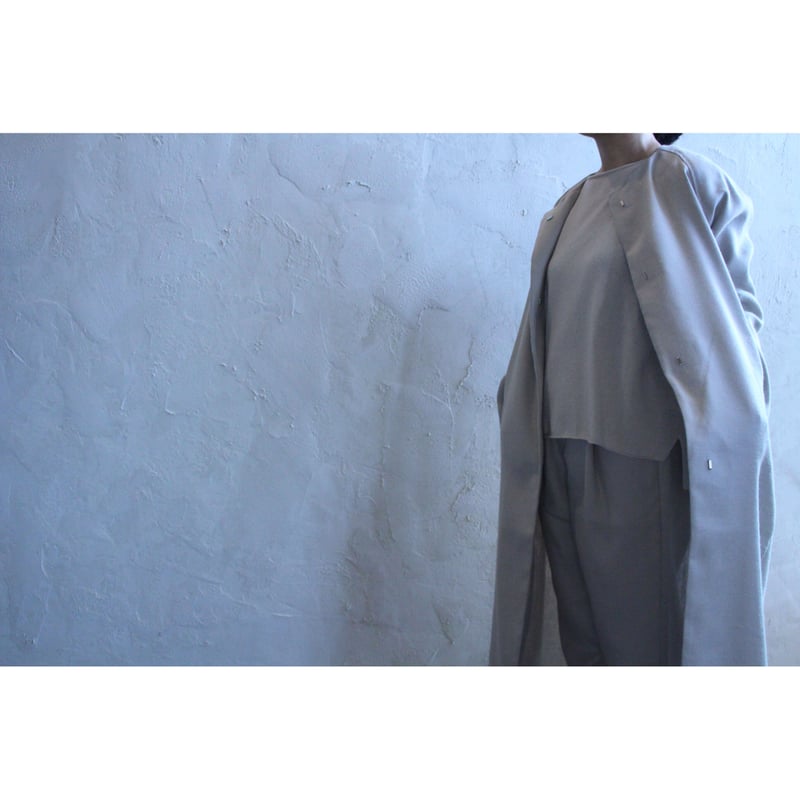 linen alpaca coat / evam eva | SoL