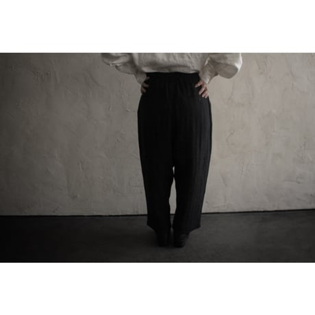 Ankle Length Easy Sarouel Pants / 〼〼:masumasu