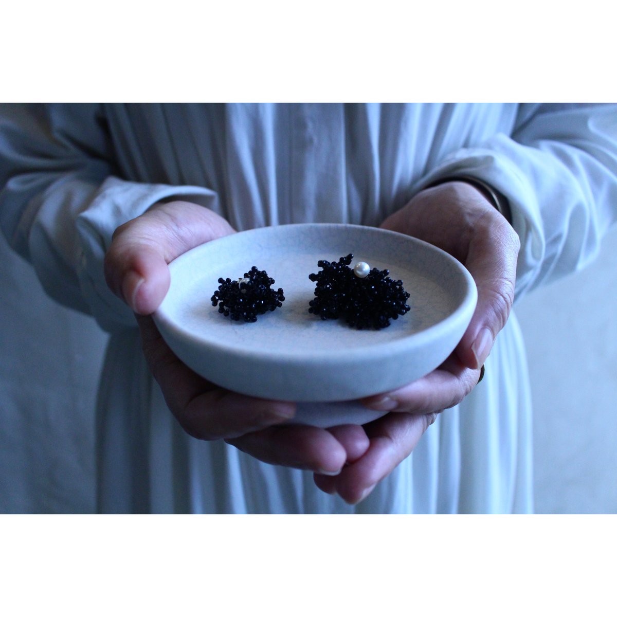 fua accessory  『始まりの時』　M ピアス  クリアゴールド くらすこと別注〉FUA accessory 始まりの時 ピアス ｜くらすこと