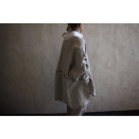 PONCHO azuma-daki & handmade linen / kapoc