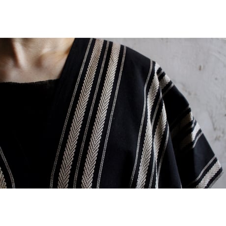NEO KAFTAN DRESS native stripe / WONDER FULL LIFE