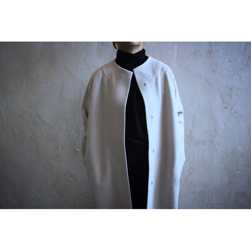 press wool long coat / evam eva | SoL
