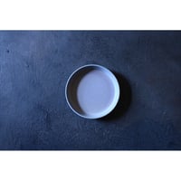 plate bowl _white purple / mushimeganebooks.