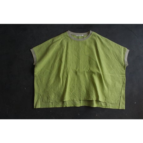 LINEN WIDE PULLOVER TEE / ORDINARY FITS