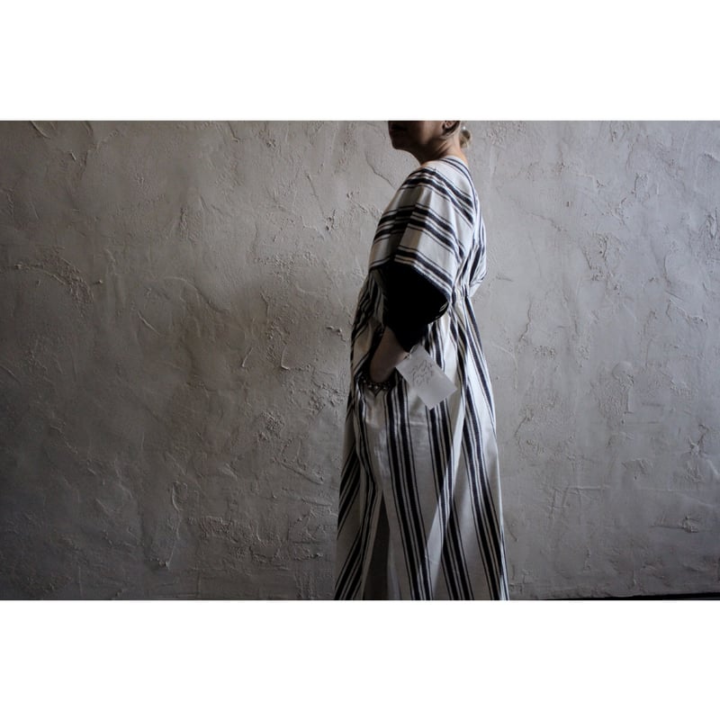 NEO KAFTAN DRESS native stripe / WONDER FULL LI