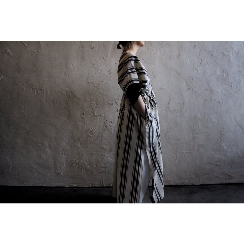 NEO KAFTAN DRESS native stripe / WONDER FULL LI
