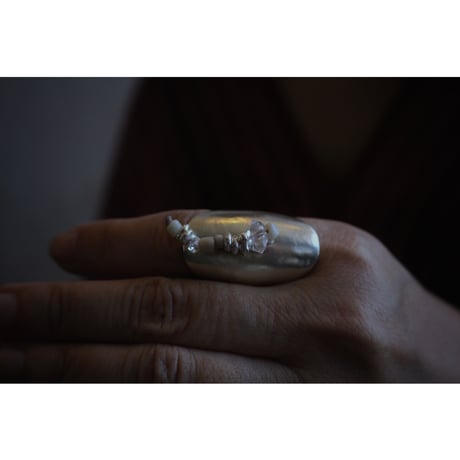 RING01-TALISMAN kalensilver / WONDER FULL LIFE × accessories mau