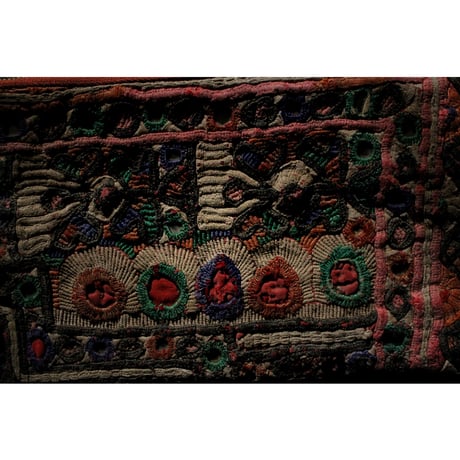 EMBROIDERY POUCH / WONDER FULL LIFE_COUNTERPOINT