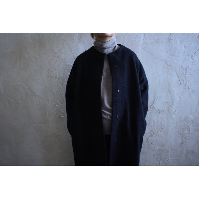 press wool long coat / evam eva | SoL