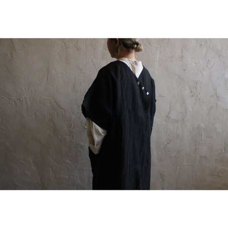 NON-SLEEVE linen viyella / kapoc
