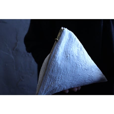 QUILT TETRA POUCH / WONDER FULL  LIFE _ COUNTERPOIN