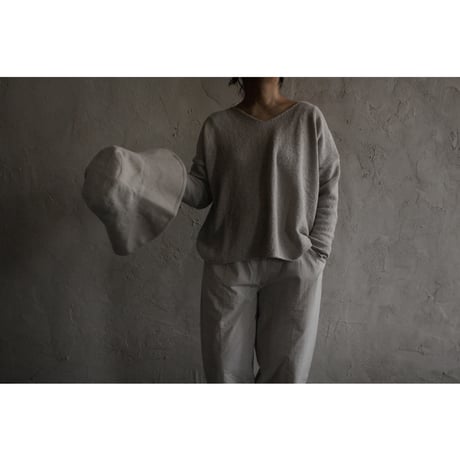 cotton linen pullover / evam eva